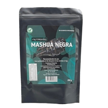 Harina de Mashua Negra x 200 g - Nutrivás
Rico en fibra, vitaminas y minerales como el calcio