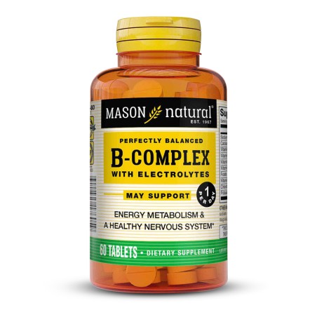 Complejo B (Con Electrolitos) en Tabletas x 60 u - Mason Natural