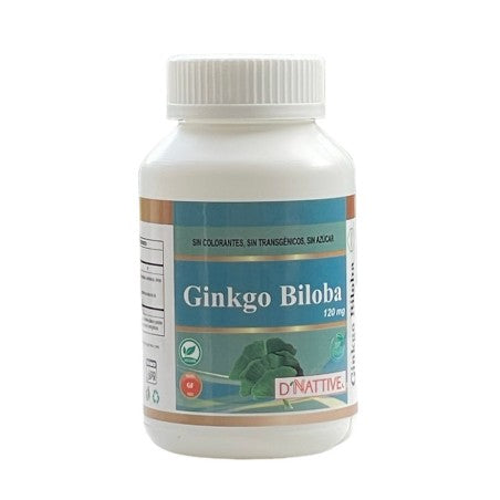 Ginkgo Biloba en Cápsulas x 100 u - D'Nattive