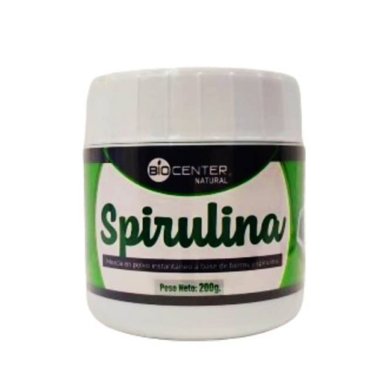 Spirulina en Polvo x 200 g - BioCenter Natural La