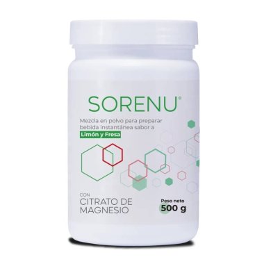 Citrato de Magnesio x 500 g - Mezcla Instantánea con Sabor - SORENU
El citrato de magnesio favorece energía, sueño, salud intestinal y mantiene músculos y huesos fuertes.