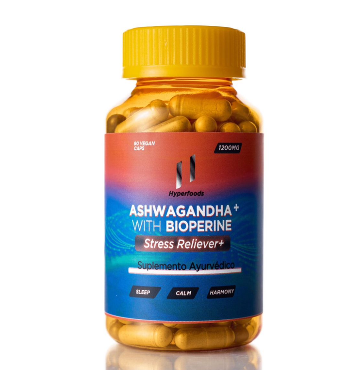 ASHWAGANDHA (WITHANIA SOMNIFERA) + BIOPERINE – FRASCO X 90 CÁPSULAS x 1200 MG ASHWAGANDHA (WITHANIA SOMNIFERA) + BIOPERINE - FRASCO X 90 CÁPSULAS x 1200 MG
 

“Adaptógeno para el estrés, ansiedad, depresión, insomnio, nerviosismo, hipotiroidismo, fibromia