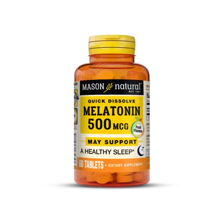 Melatonina en Tabletas 500 mcg x 60 u - Mason Natural